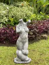 Xenia - Weiblicher Torso, 60 cm H | Steinguss 
